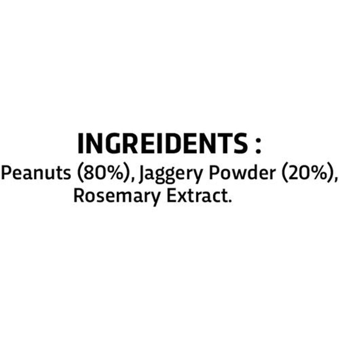 Peanut Butter Jaggery - No Preservatives, 100% Natural, Creamy, No Palm Oil Or Vegetable Fat