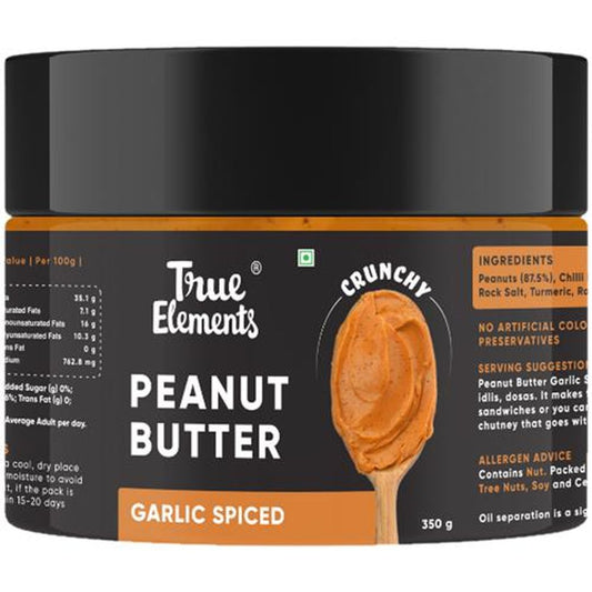 Peanut Butter Garlic Spiced