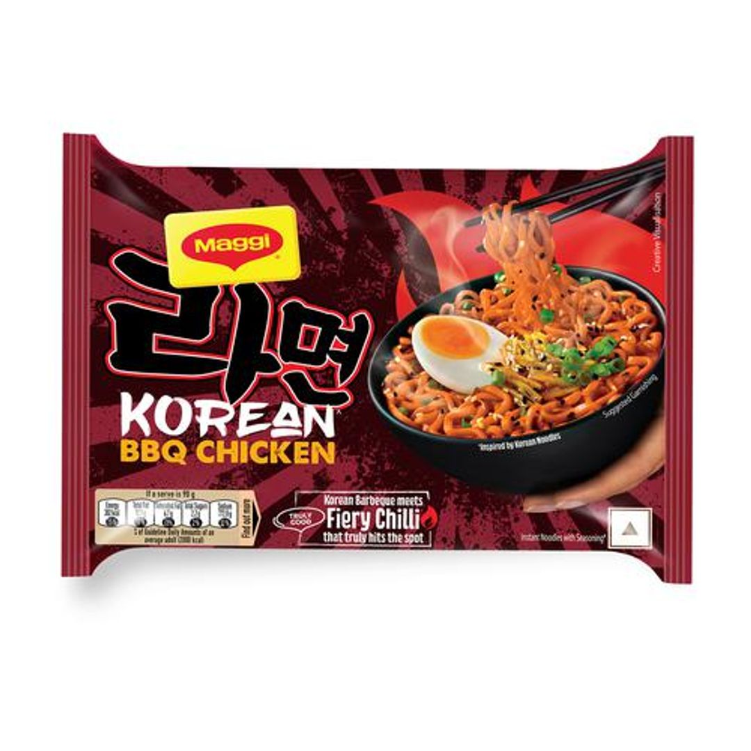 Korean BBQ Instant Chicken Noodles