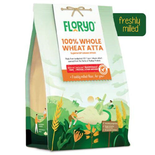 100% Whole MP Lokwan Wheat Atta - TOKO CART