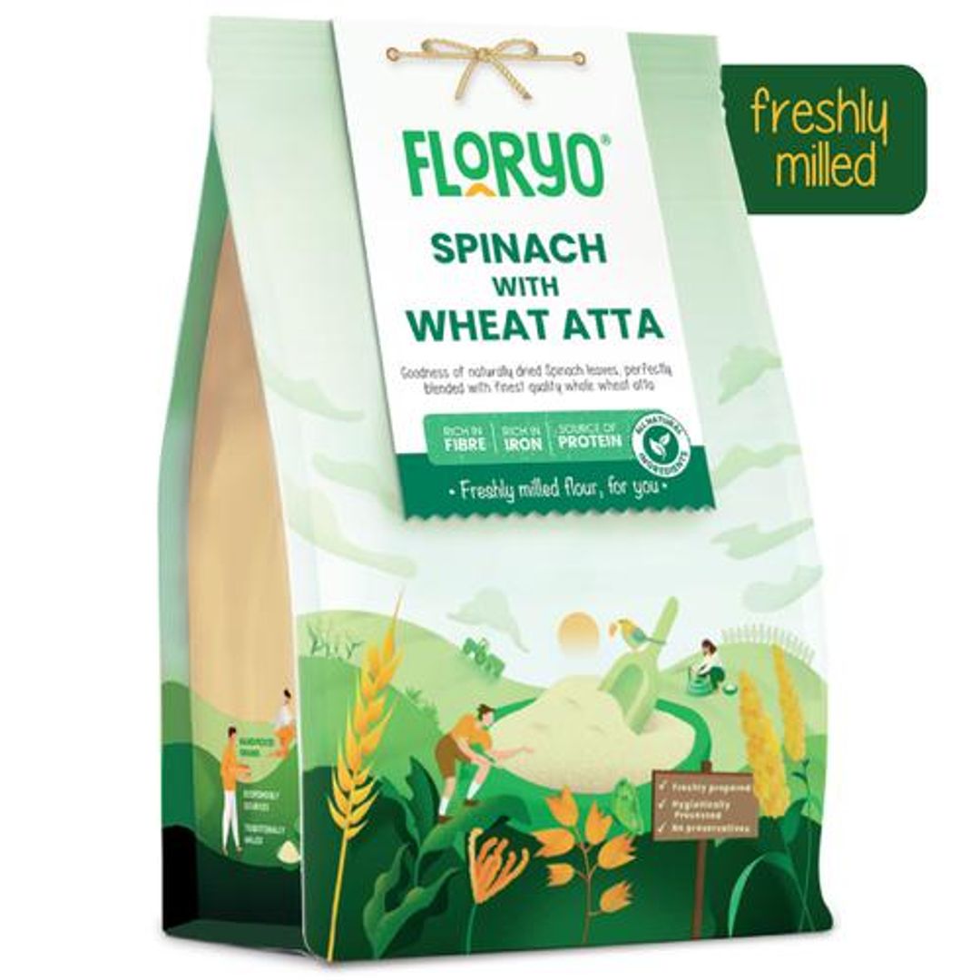 Floryo Spinach With Wheat Atta