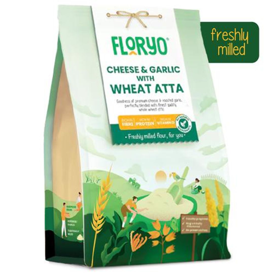 Floryo Cheese & Garlic With Wheat Atta