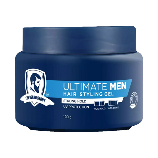 The Beard Story Hair Styling Gel for Strong Hold (100gm)