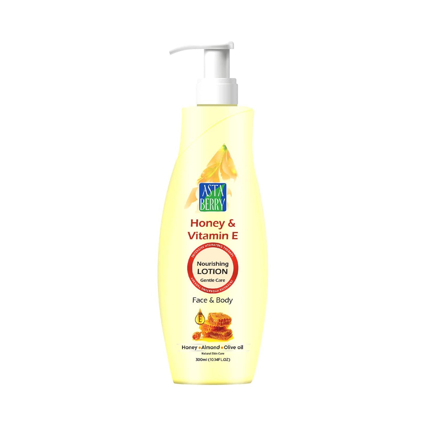 Astaberry Honey & Vitamin E Body Lotion (300ml)