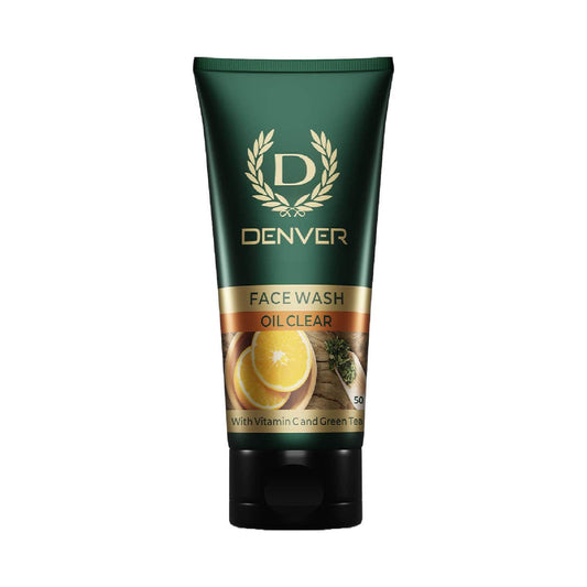 Denver Oil Clear Face Wash For Men (50 g)