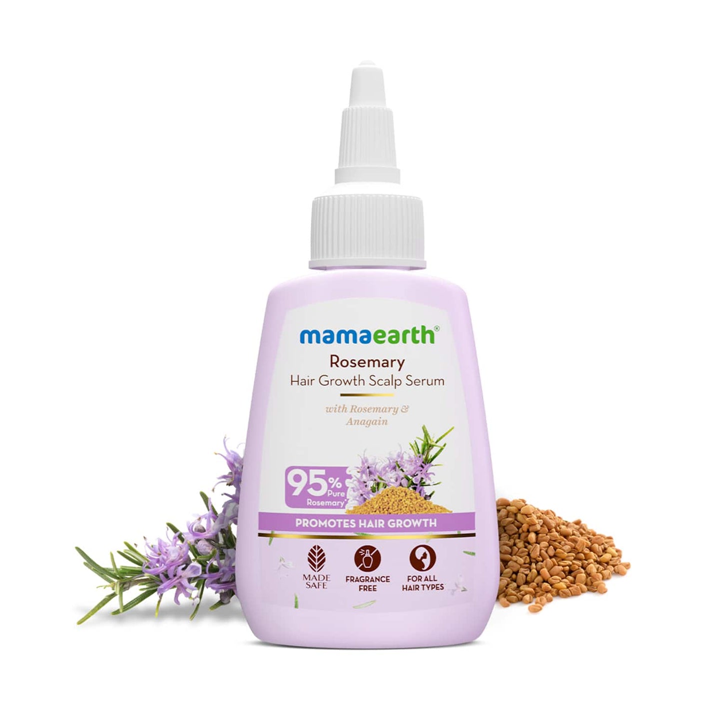 Mamaearth Rosemary Hair Growth Scalp Serum (50 ml)