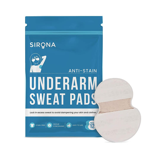 Sirona Under Arm Sweat Pads (12Pcs)