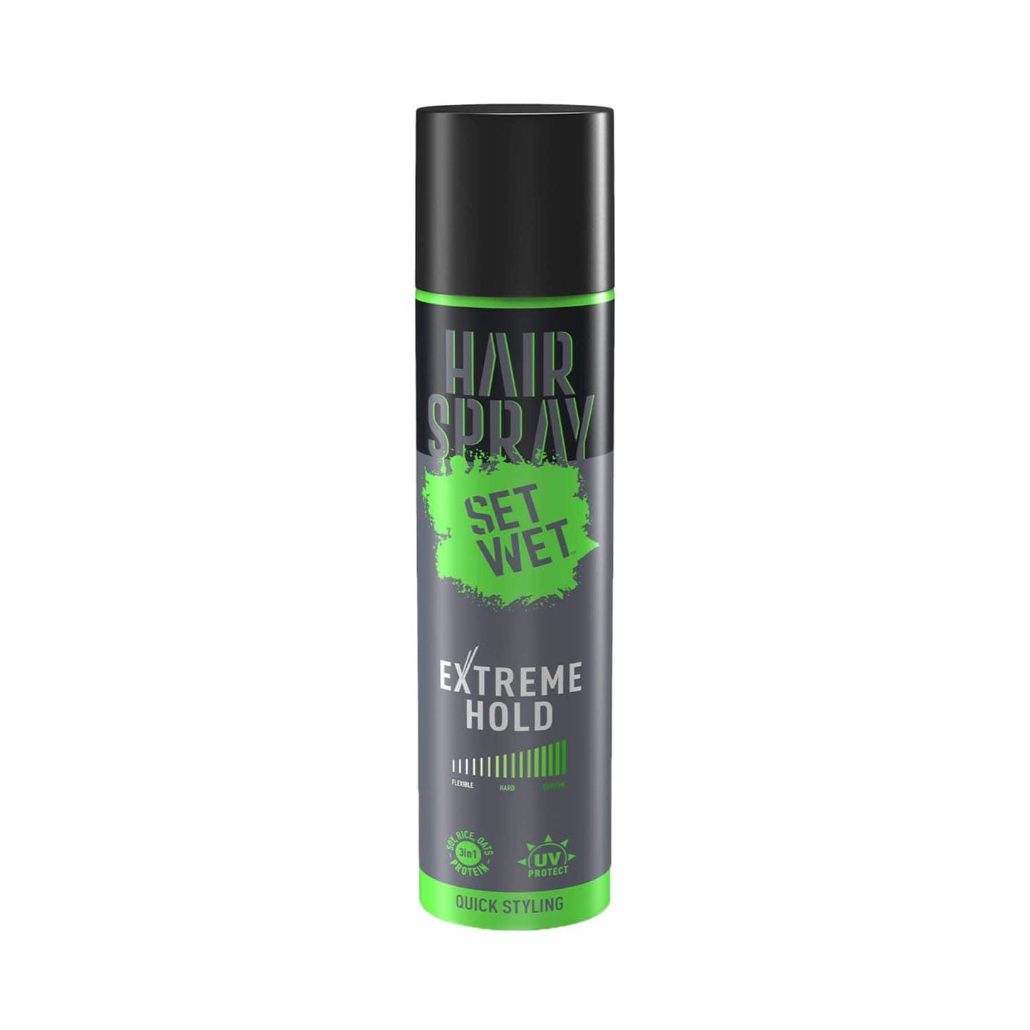 Set Wet Extreme Hold Hair Spray for Men (200 ml)