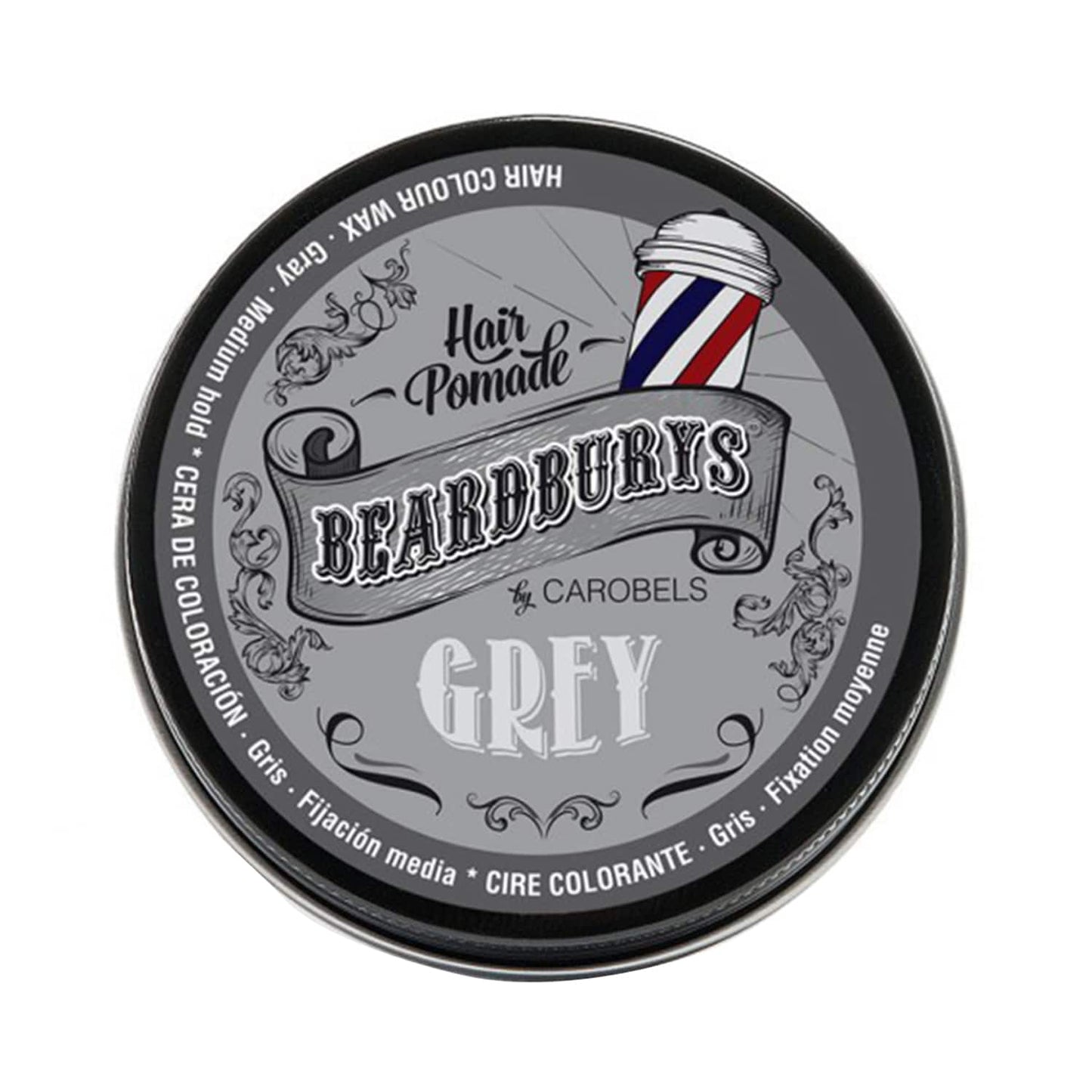 Beardburys Color Hair Wax - Grey (100ml)