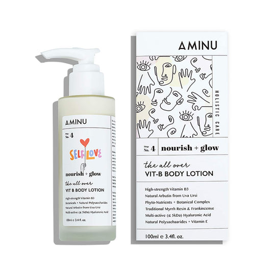 Aminu The All Over Vit B Body Lotion - (100ml)