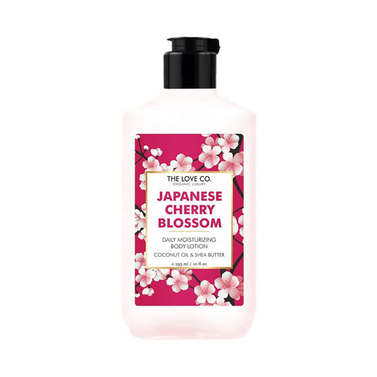 THE LOVE CO. Japanese Cherry Blossom Daily Moisturizing Body Lotion (295ml)