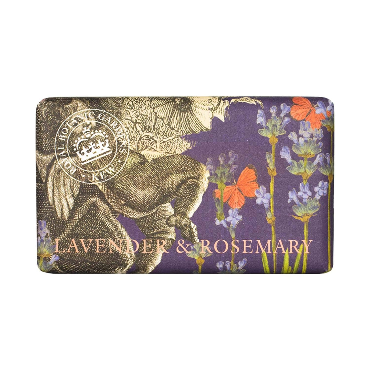 The English Soap Company Royal Botanic Gardens Kew Lavender & Rosemary Soap (240g)