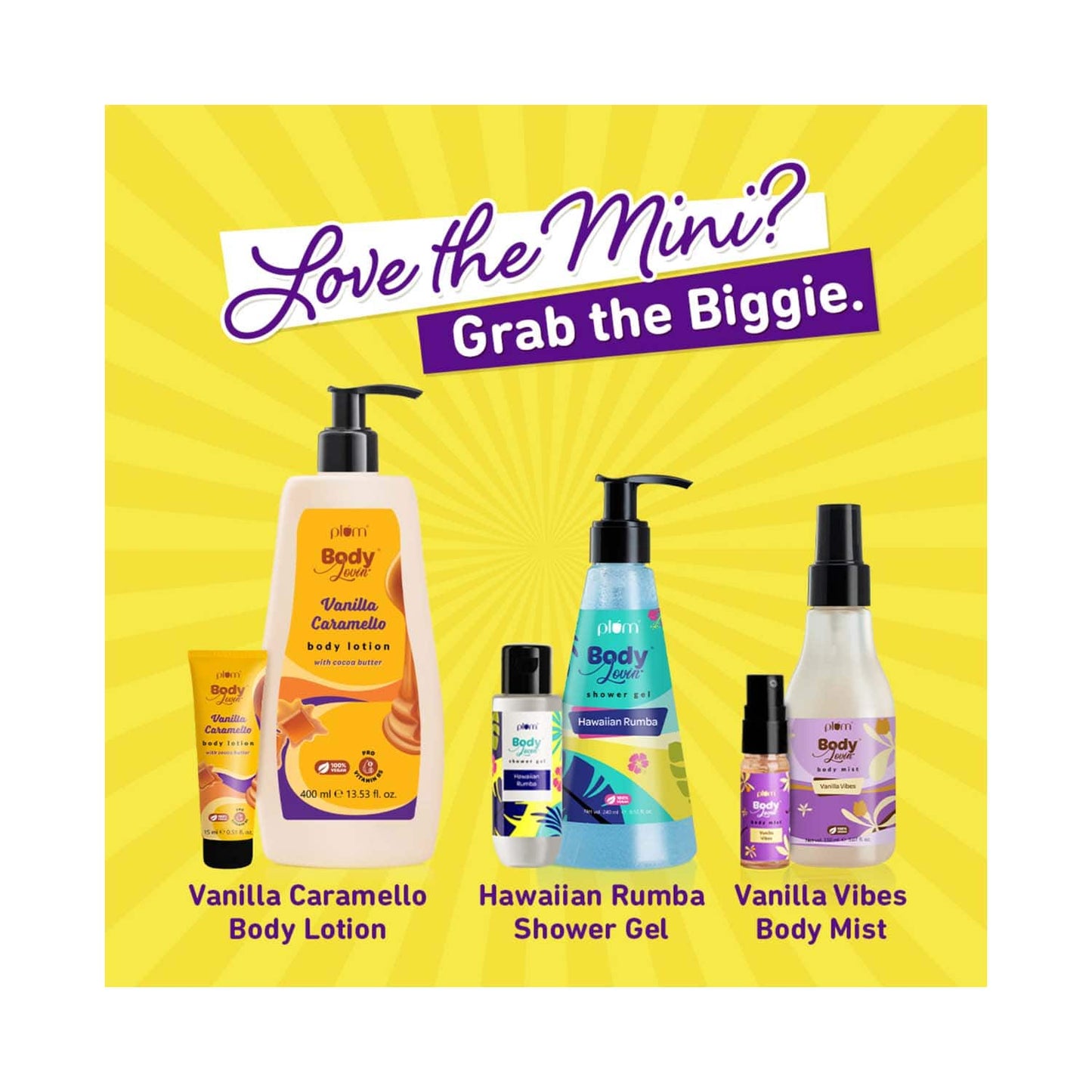 Plum Bodylovin' The Bath & Body It Kit Trio - (3 Pcs)