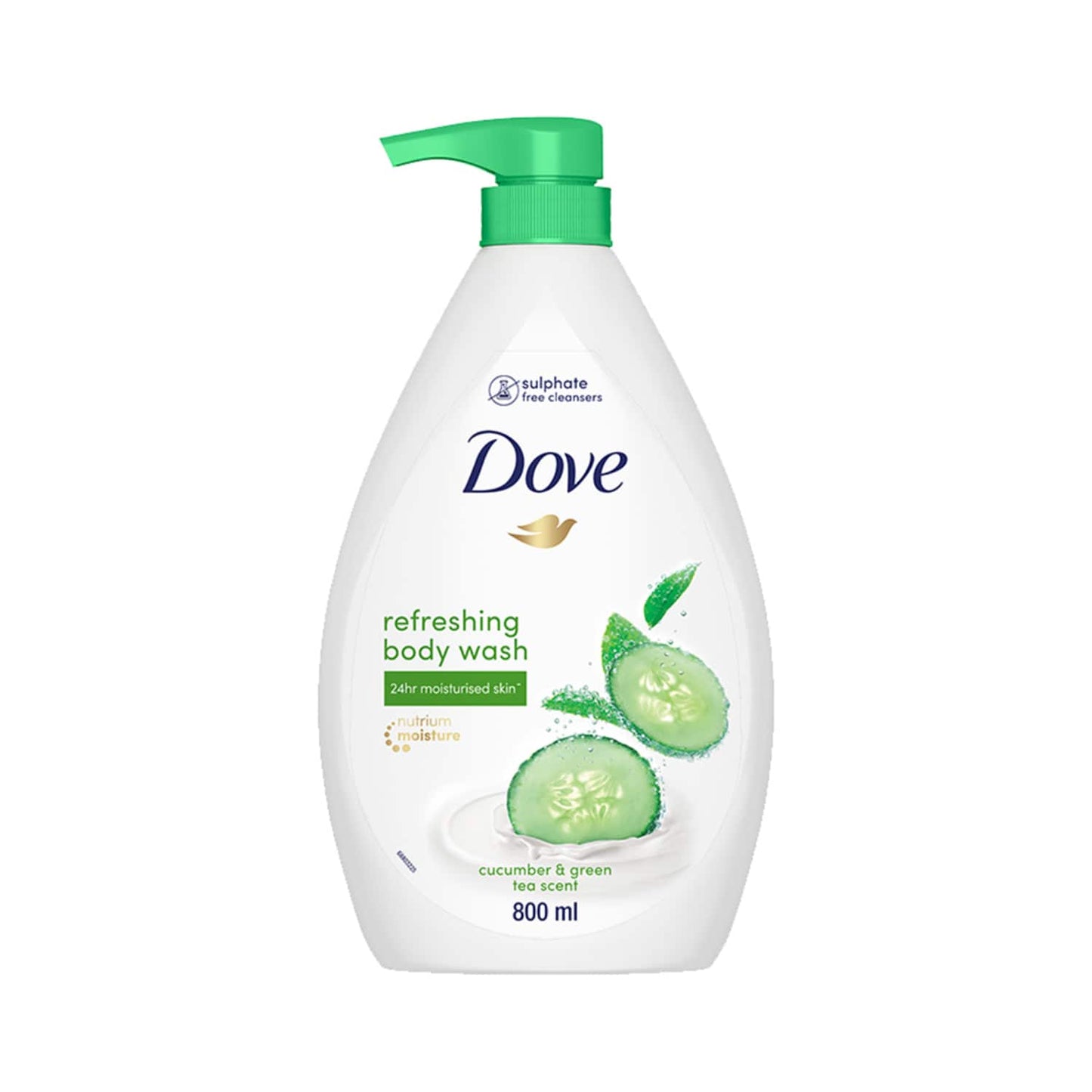 Dove Refreshing Body Wash With Cucumber & Green Tea Scent (800ml)