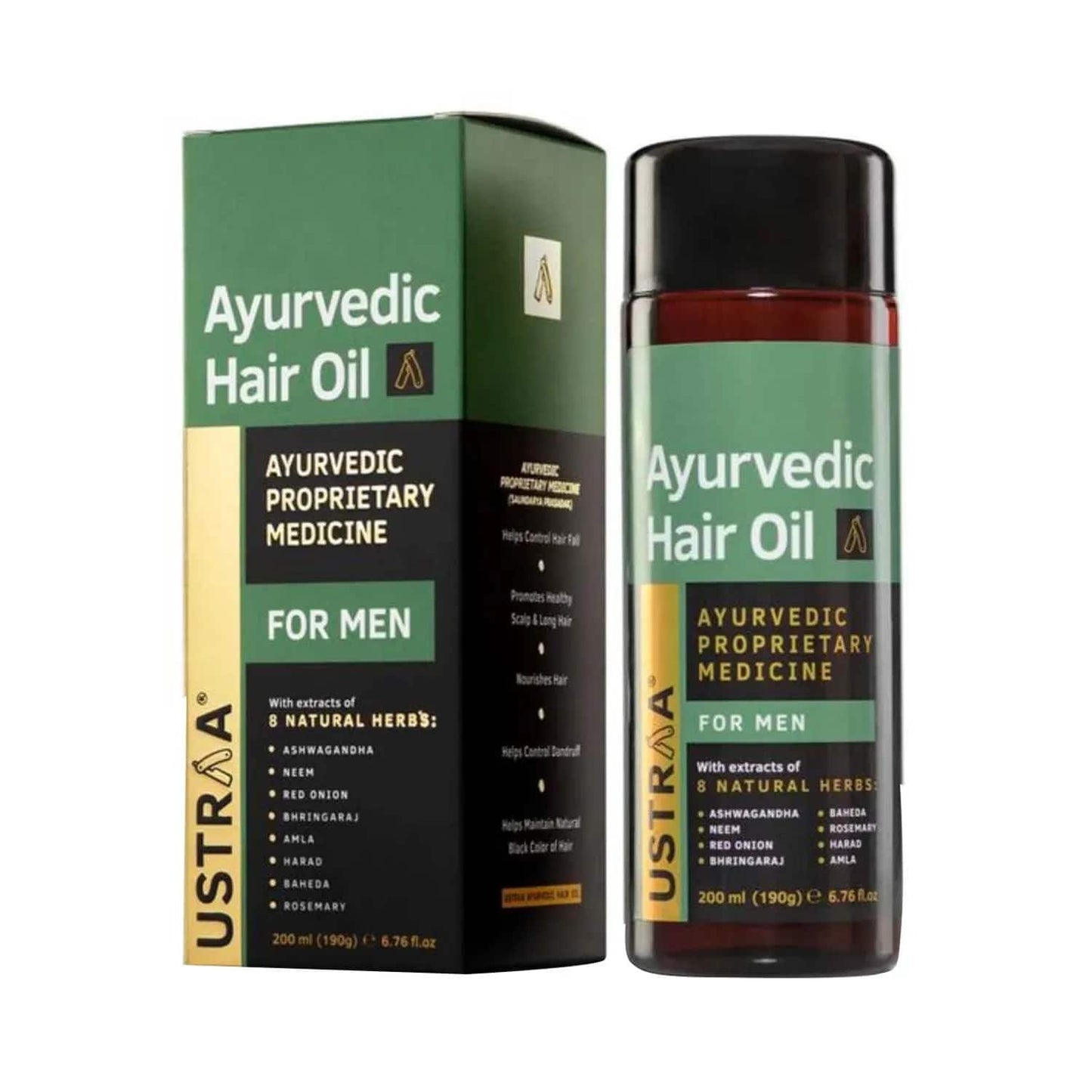 Ustraa Ayurvedic Hair Oil - (200ml)