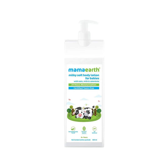 Mamaearth Milky Soft Body Lotion For Babies (400ml)