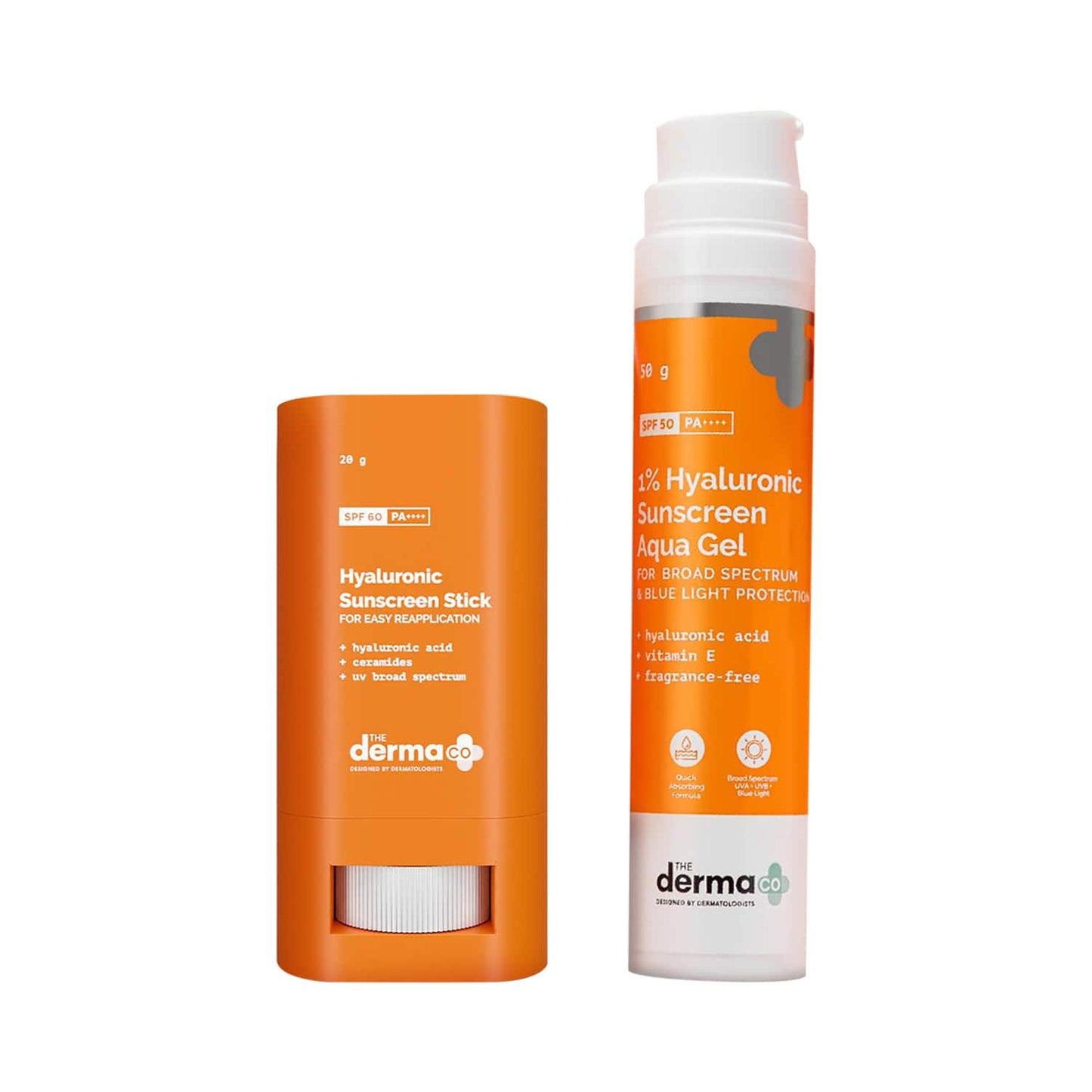 The Derma Co Hyaluronic Sunscreen Essentials Combo