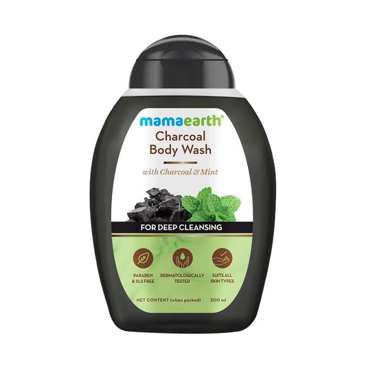 Mamaearth Charcoal Body Wash (300ml)