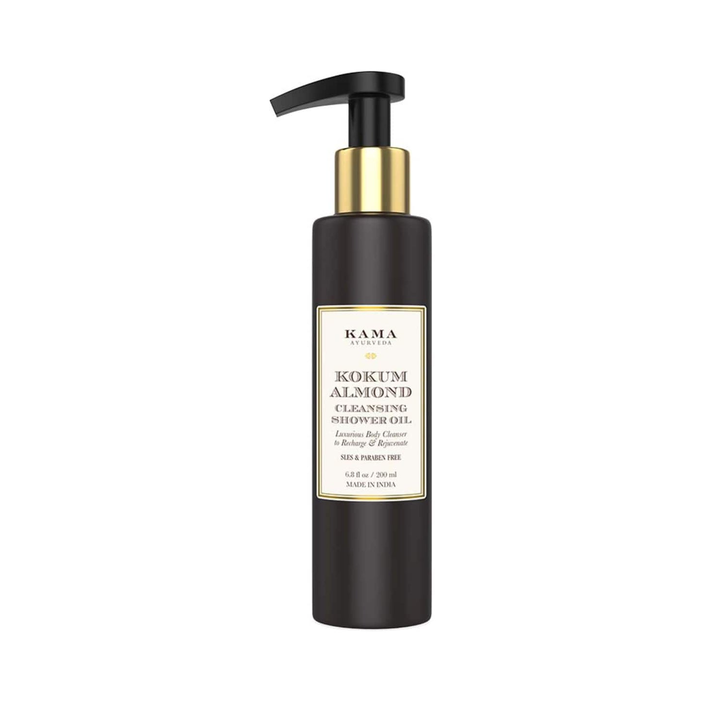 Kama Ayurveda Kokum Almond Cleansing Shower Oil (200ml)