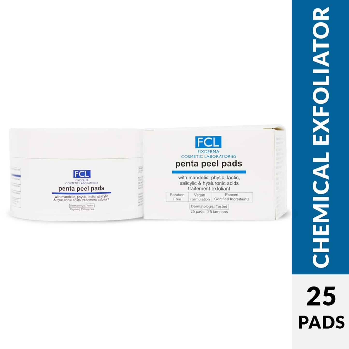 Fixderma Cosmetic Laboratories Penta Peel Face Pads (25Pads)