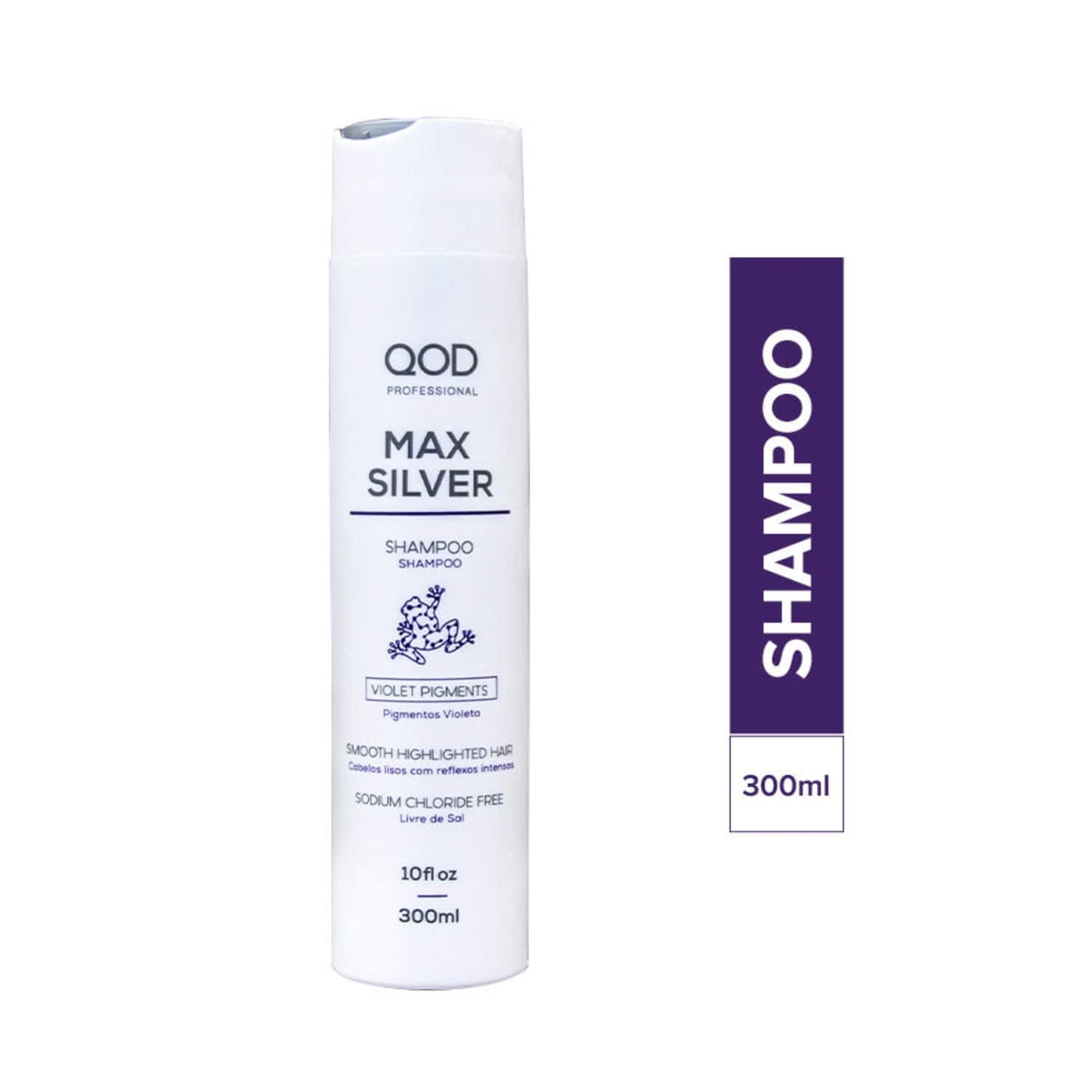 QOD Professional Max Silver Shampoo (300ml)