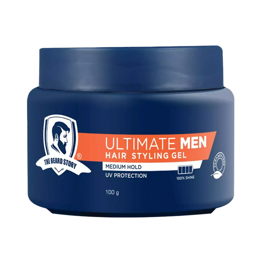 The Beard Story Hair Styling Gel for Medium Hold (100gm)