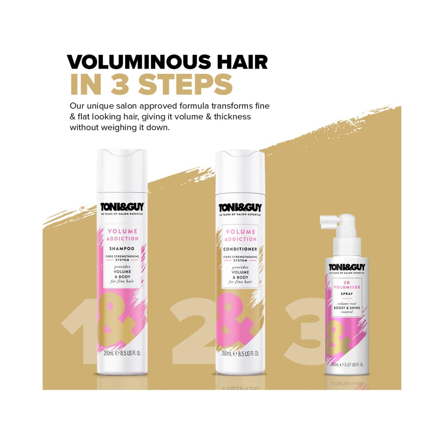 Toni&Guy Volume Addiction Conditioner (250ml)