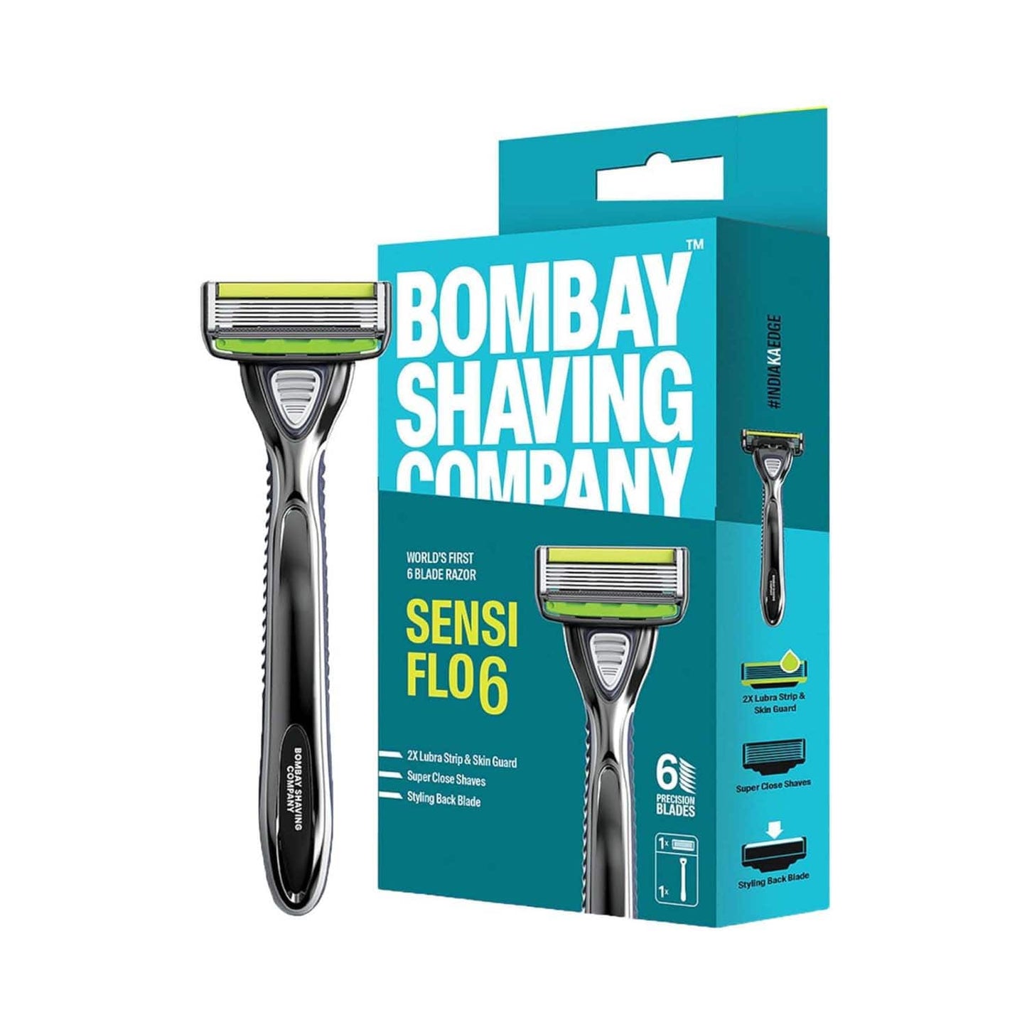 Bombay Shaving Company Sensi Flo 6 Razor For Men