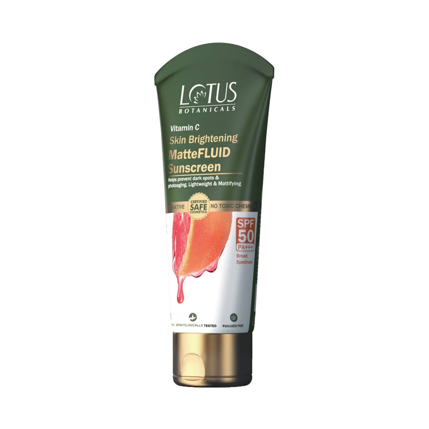 Lotus Botanicals Vitamin C Matte Fluid Sunscreen (75g)