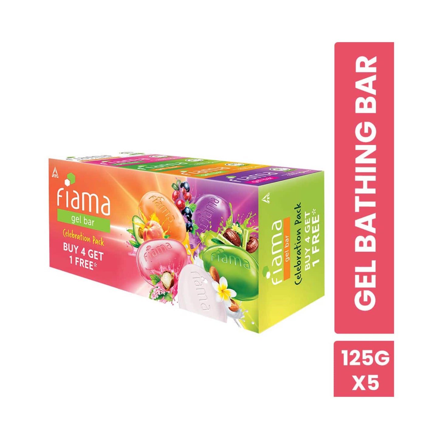 Fiama Celebration Pack Gel Bar (5Pcs)