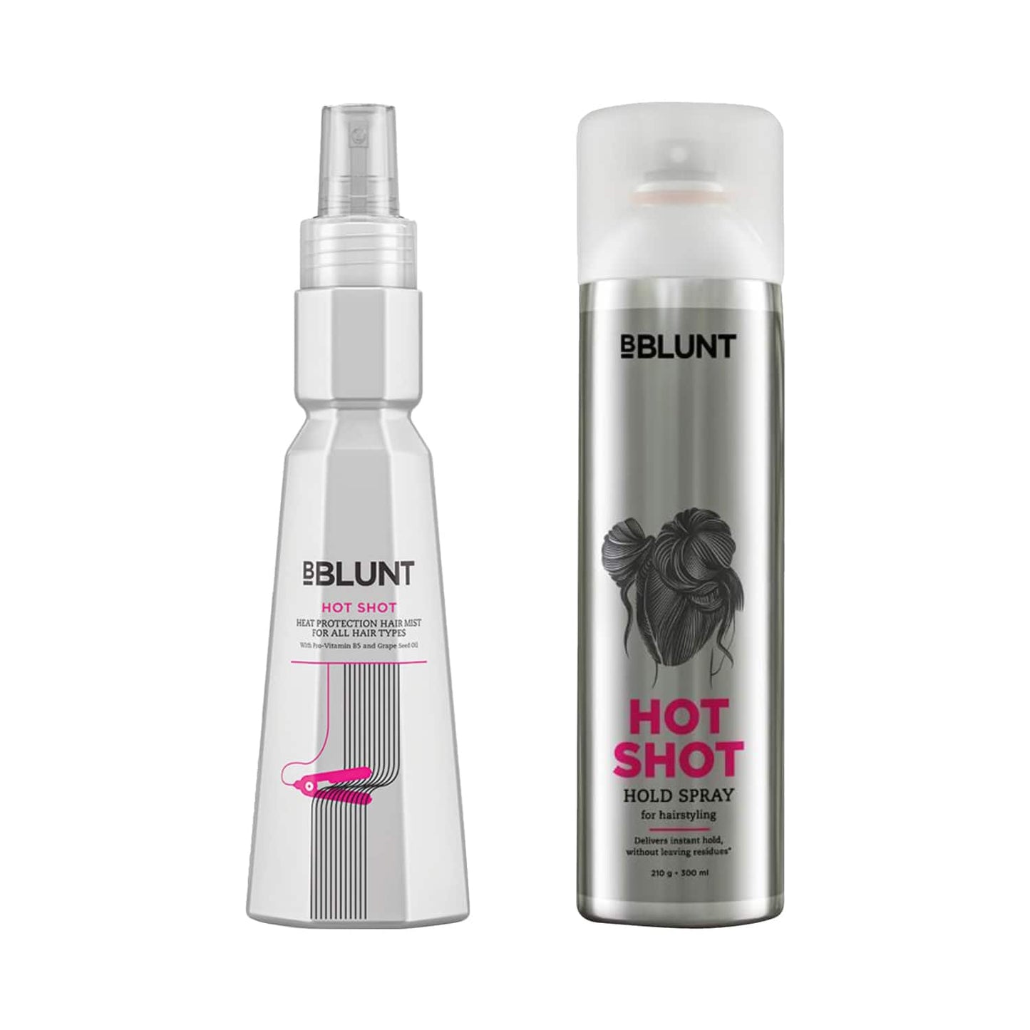 BBlunt Hot Shot Stylist In a Bottle Combo