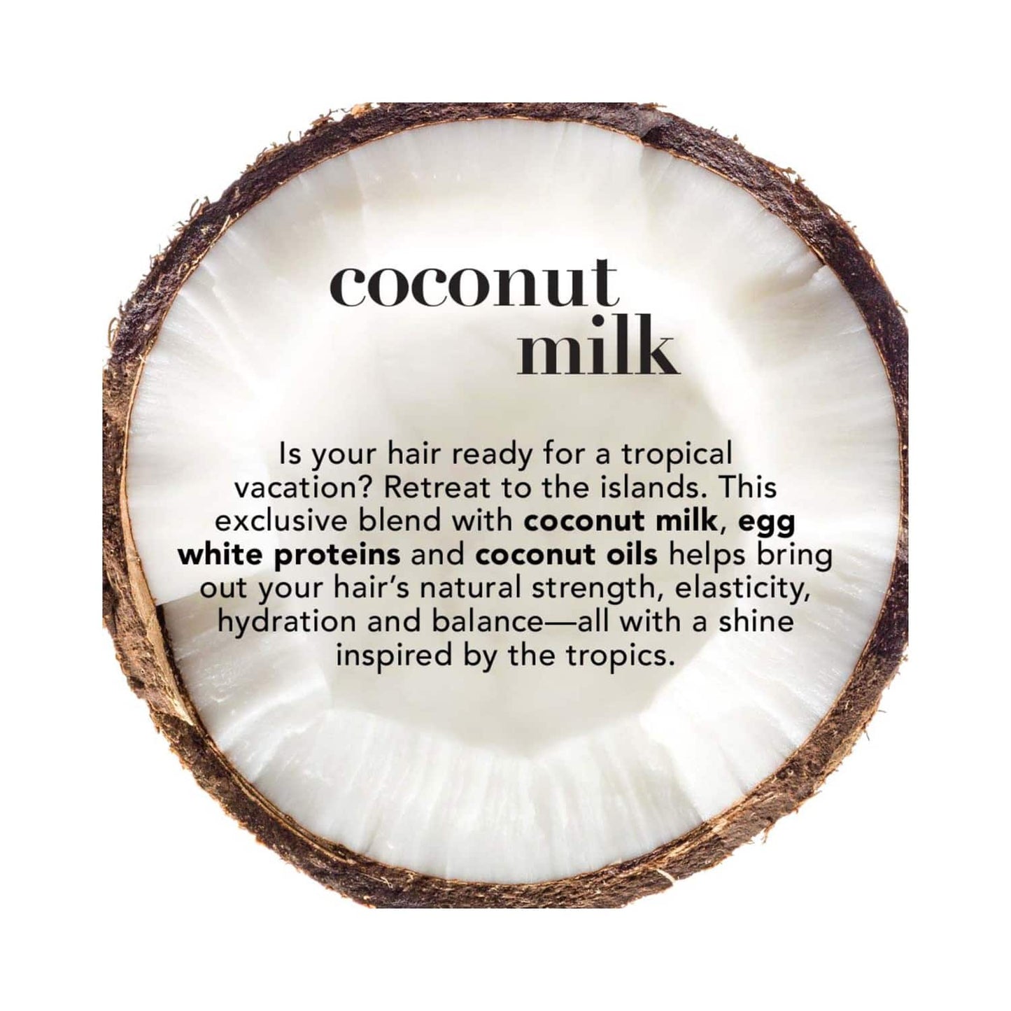 OGX Nourishing Coconut Milk Conditioner (88.7ml)