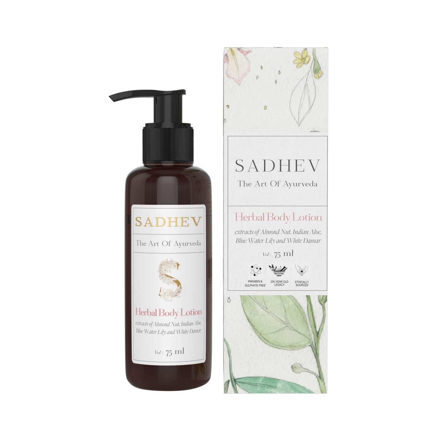 Sadhev Herbal Body Lotion (75ml)