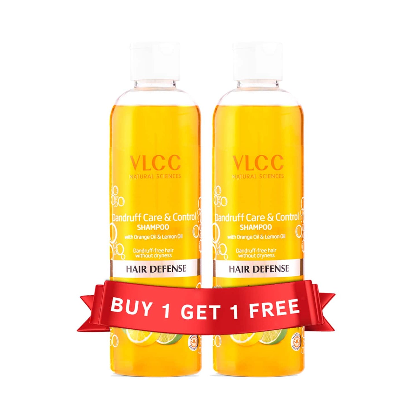 VLCC Dandruff Care and Control & Nourishing and Silky Shine Shampoo Combo