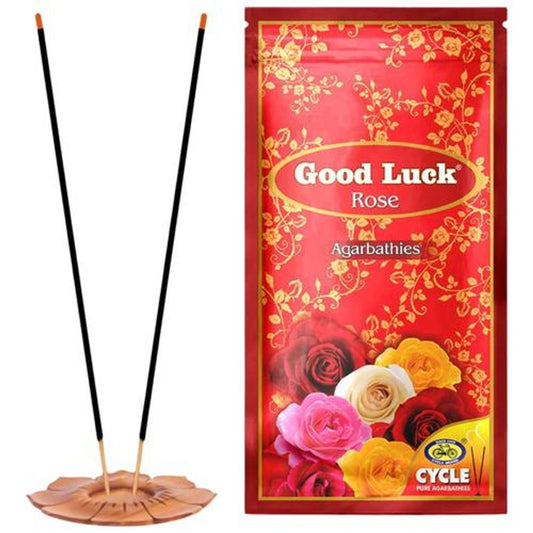 Good Luck Rose Agarbatti for Daily Puja, Rituals with Rose fragrance