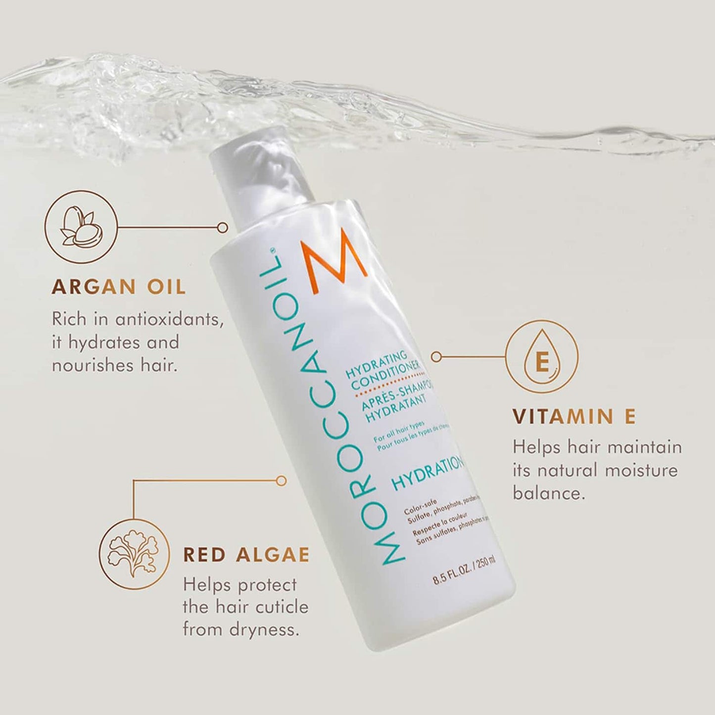 Moroccanoil Hydrating Shampoo, Conditioner & Intense Hydrating Mask - Hydrating Combo