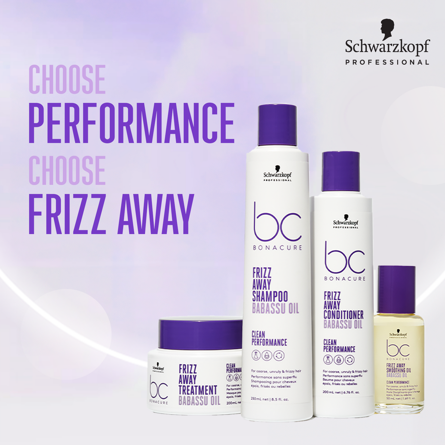 Schwarzkopf Professional Bonacure Frizz Away Conditioner With Babassu Oil (200ml)