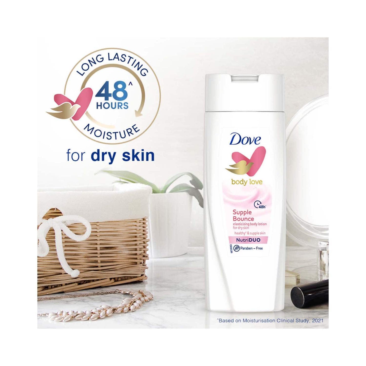 Dove Body Love Supple Bounce Body Lotion (100ml)