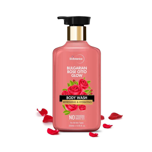 St.Botanica Bulgarian Rose Otto Glow Body Wash (250ml)