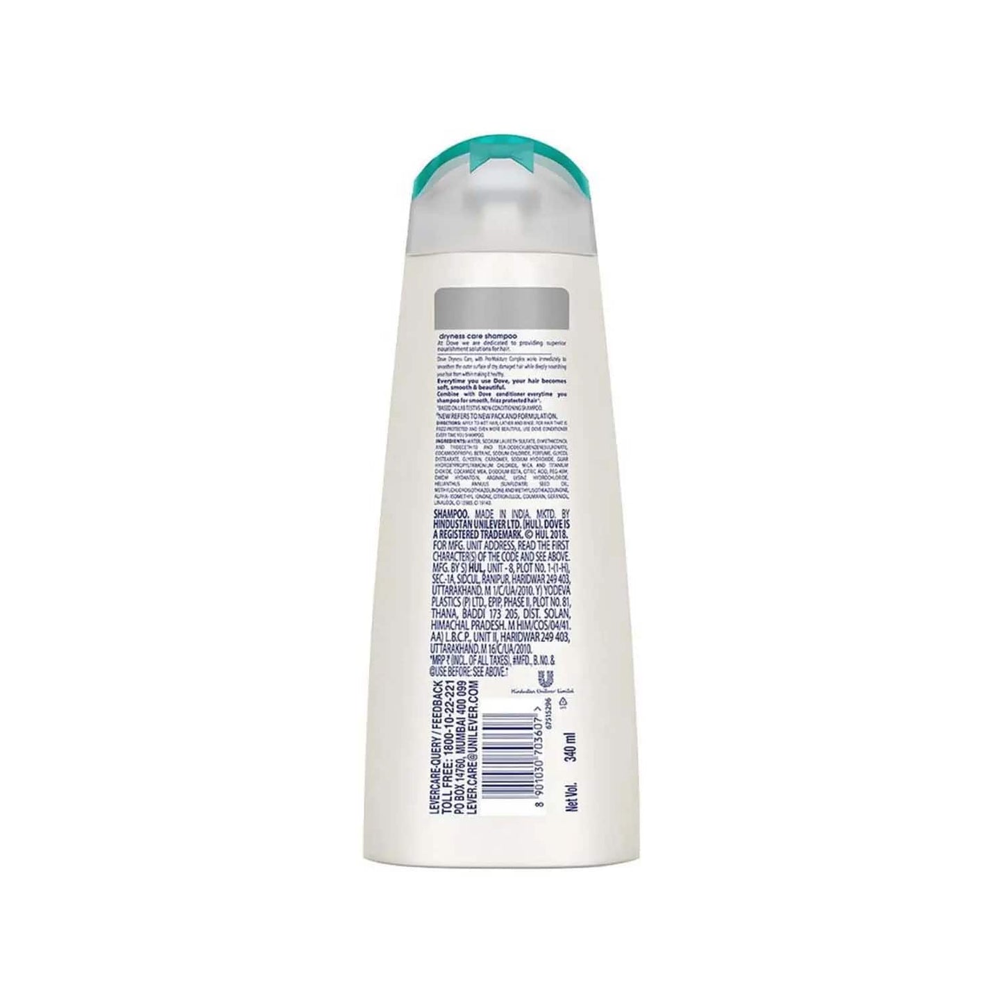 Dove Dryness Care Shampoo (340ml)