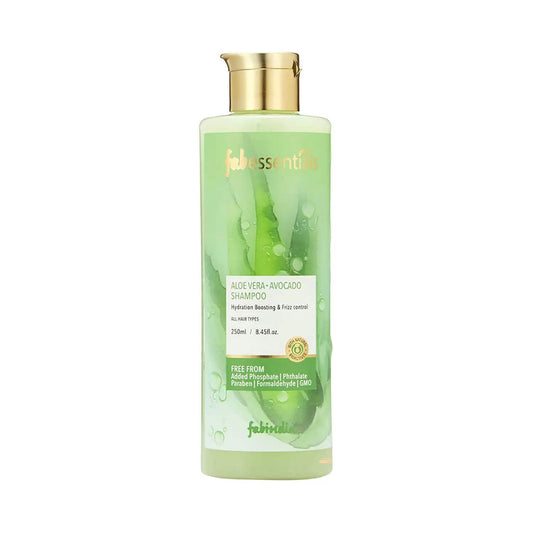 Fabessentials by Fabindia Aloe Vera Avocado Shampoo (250ml)