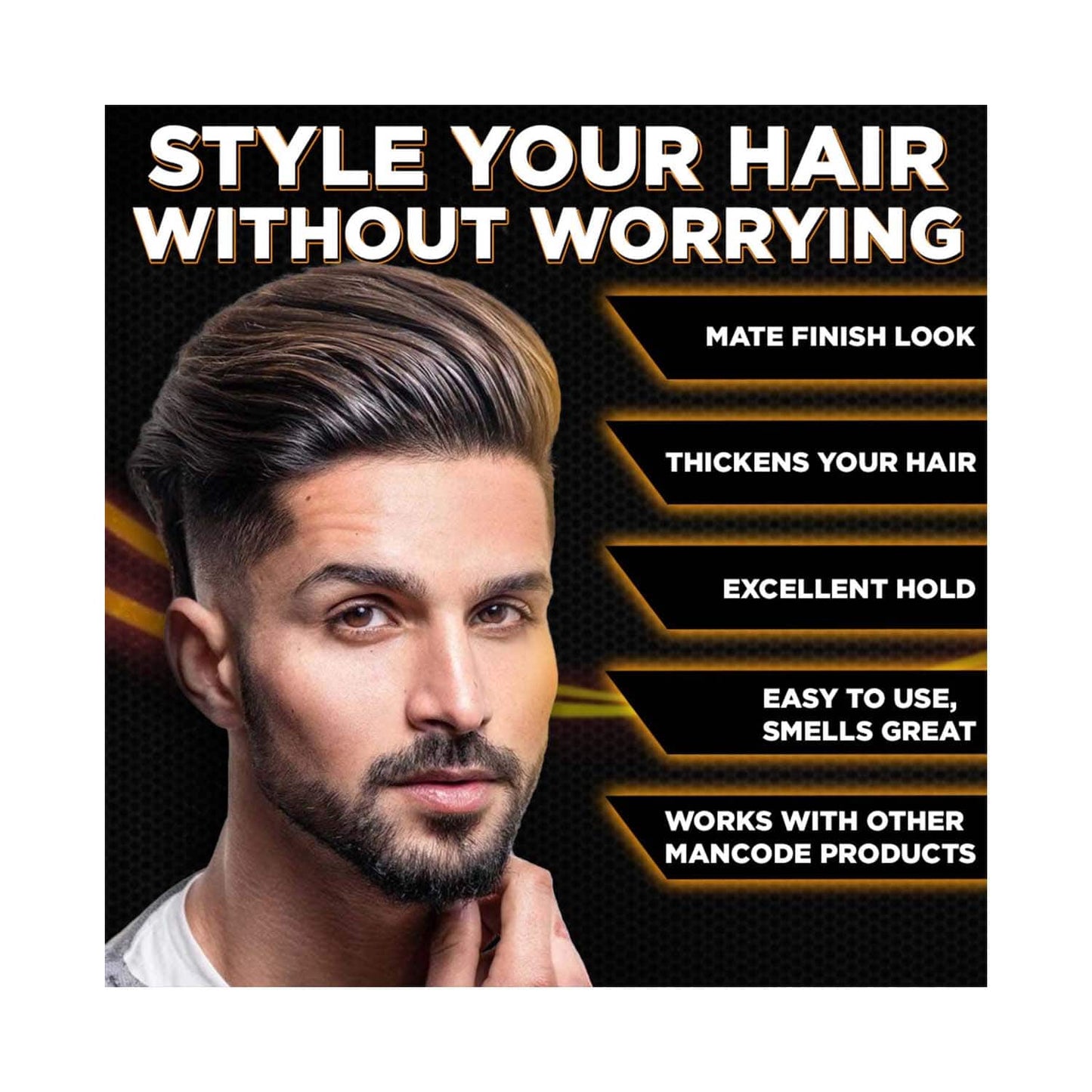 Mancode Hair Styling Powder For Men (20 g)