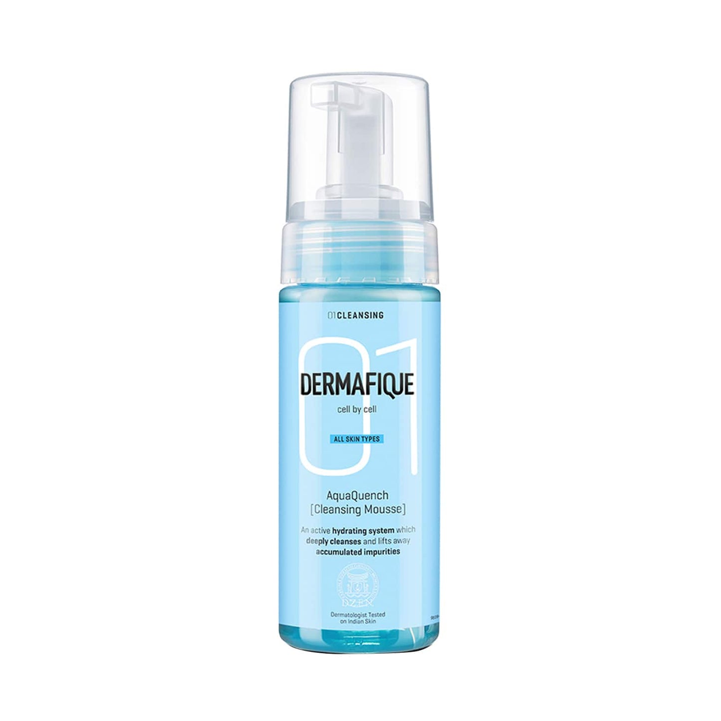 Dermafique Aquaquench Cleansing Mousse Facewash (150ml)