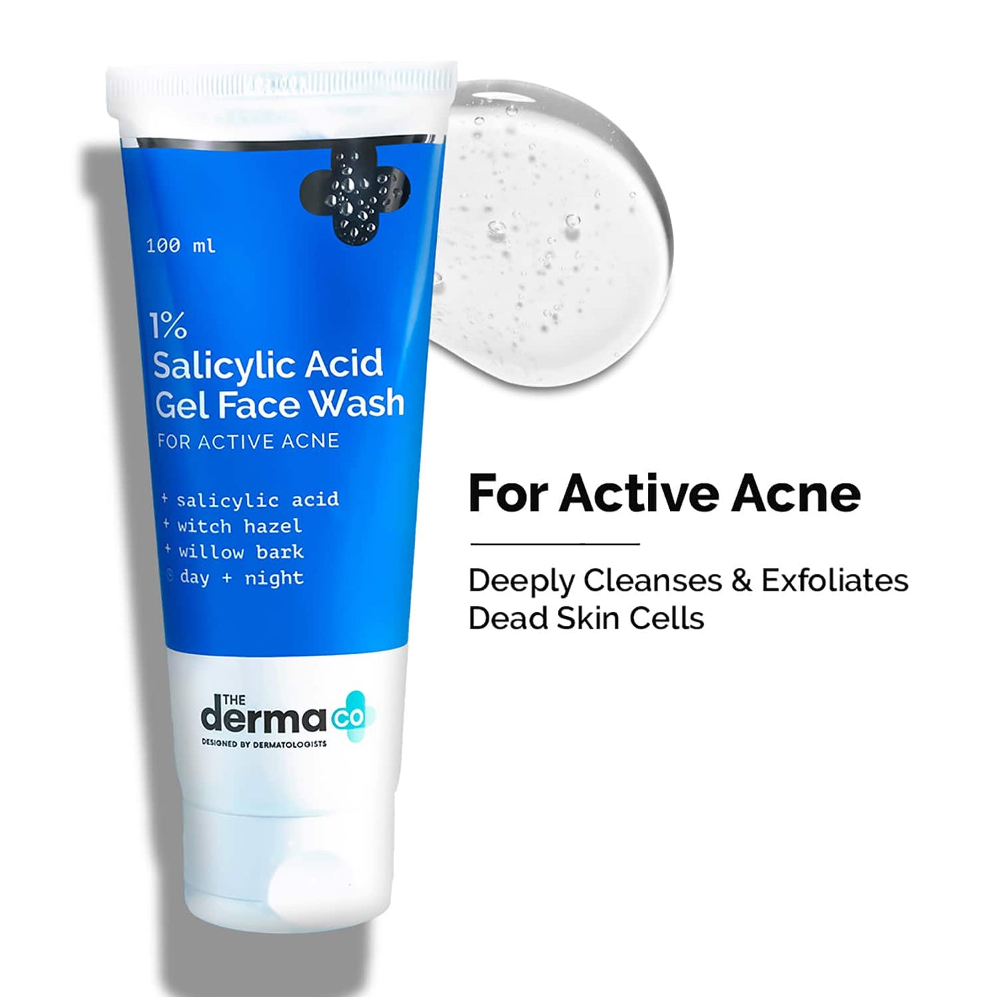 The Derma Co 1% Salicylic Acid Gel Face Wash (100ml)