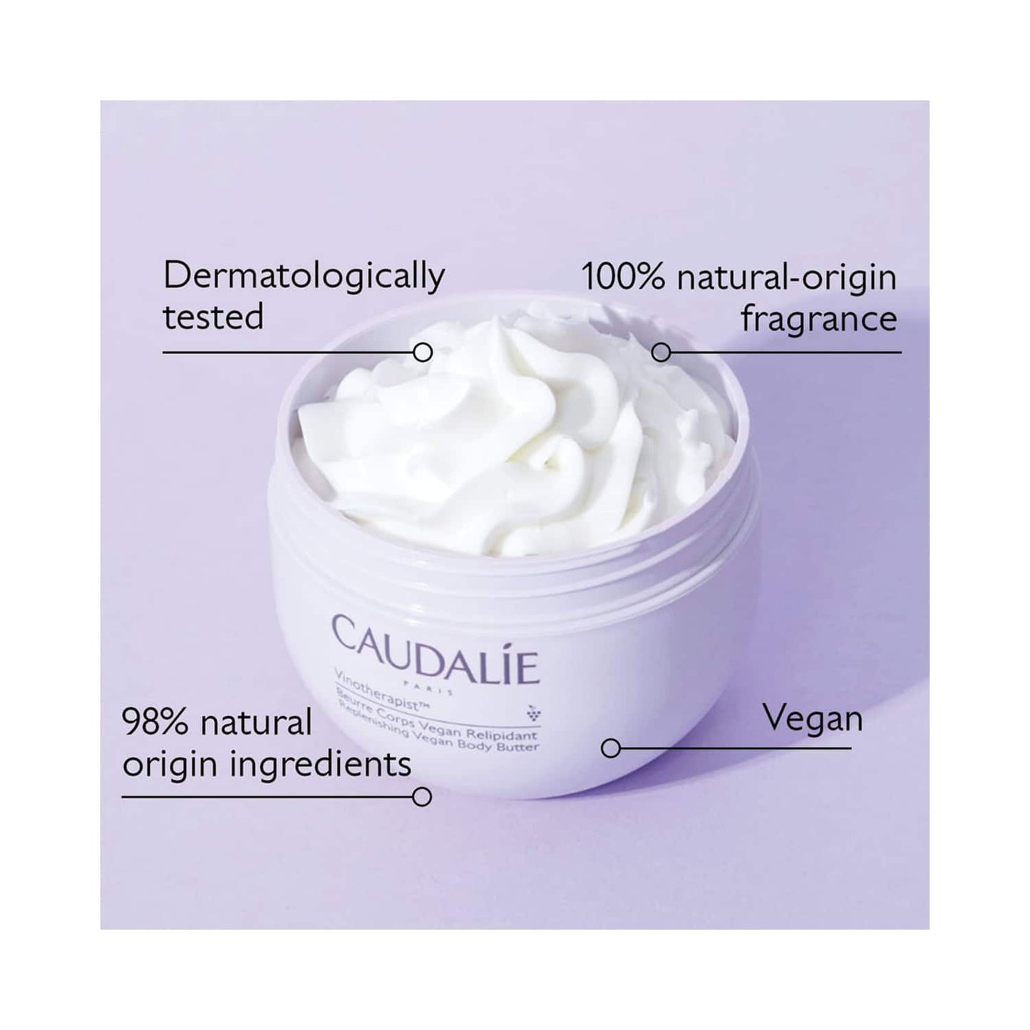 Caudalie Vinotherapist Vegan Body Butter (250ml)