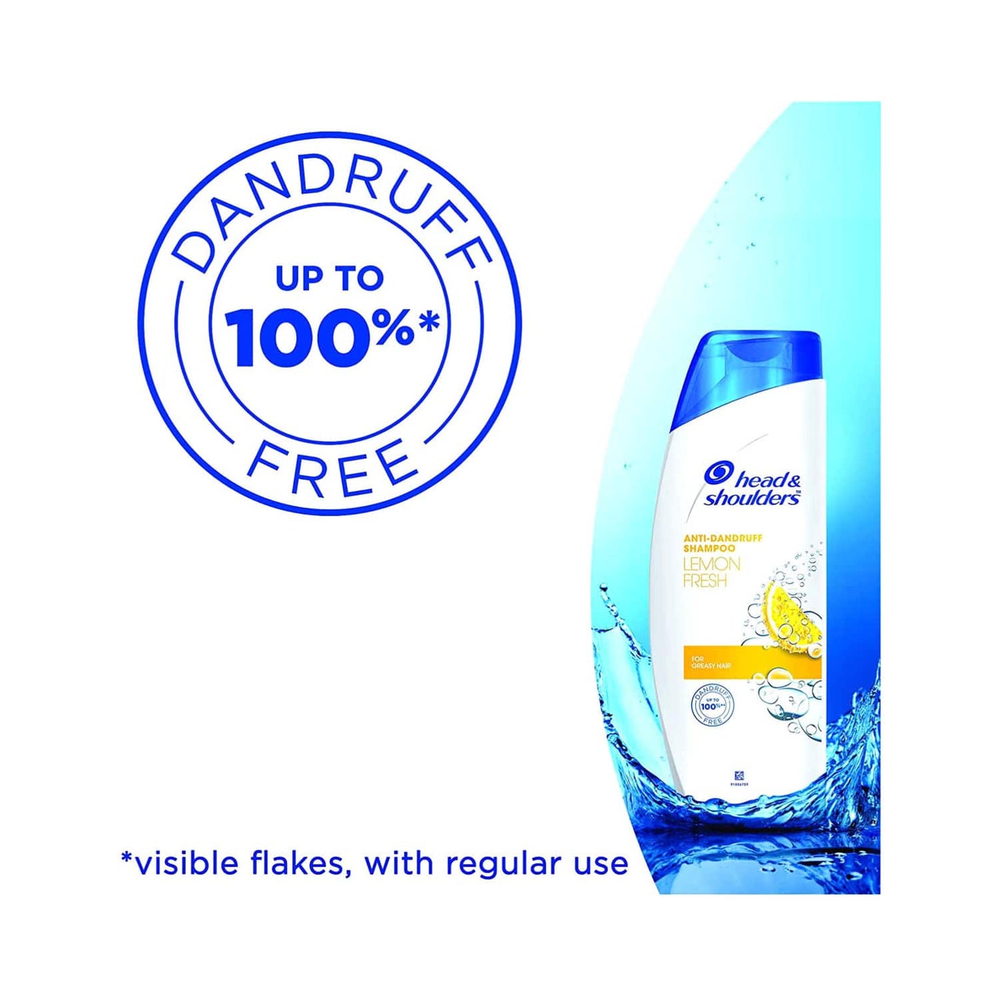 Head & Shoulders Lemon Fresh Anti Dandruff Shampoo (180ml)