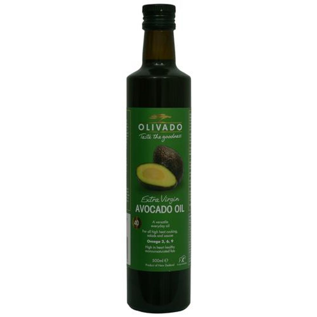 Extra Virgin Avocado Oil - Rich In Omega 3, 6 & 9, For All High Heat Cooking