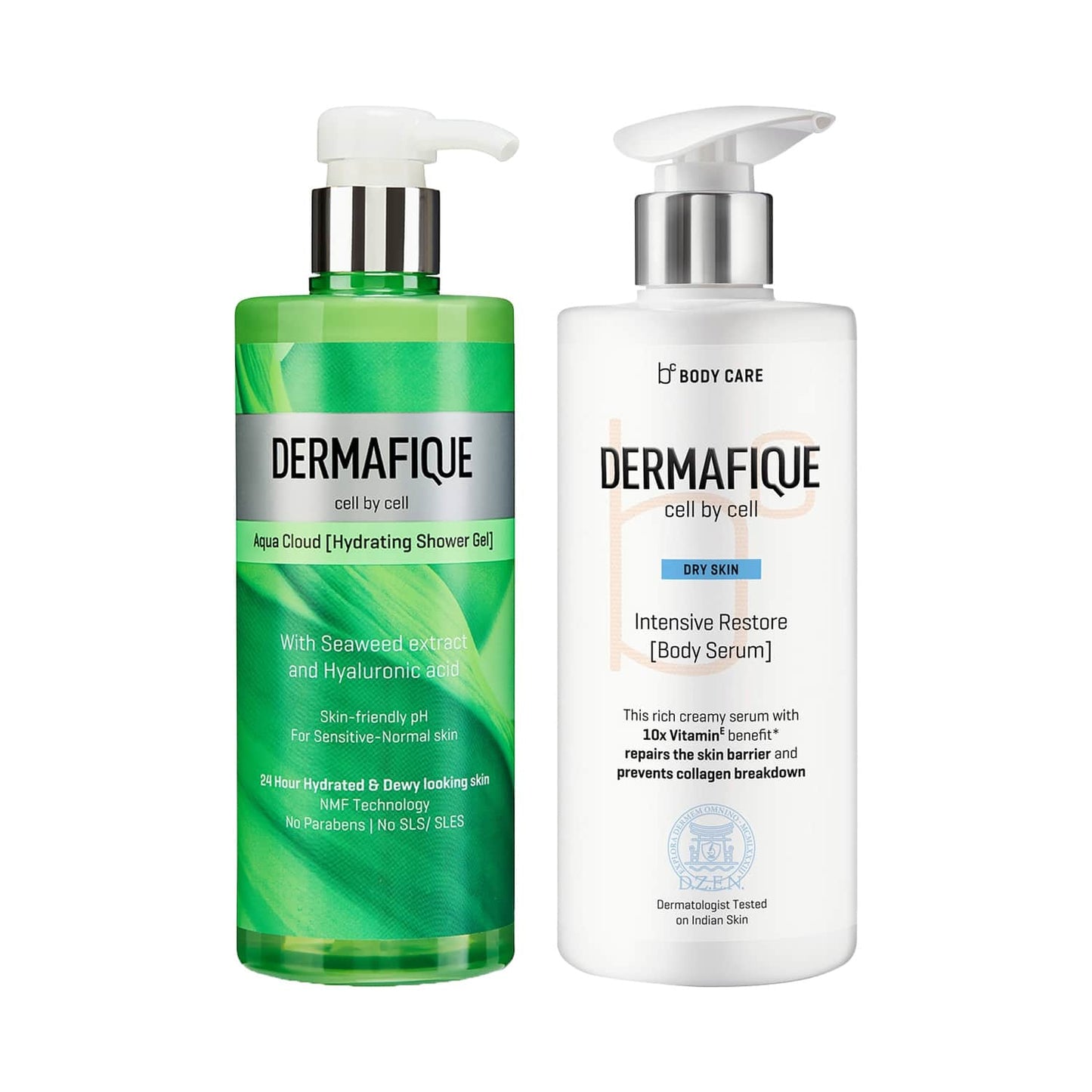 Dermafique Perfect Body Combo - Shower Gel + Body Serum