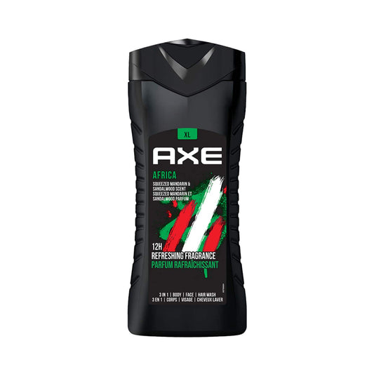 AXE 3-In-1 Africa Body Face & Hair Wash (400ml)