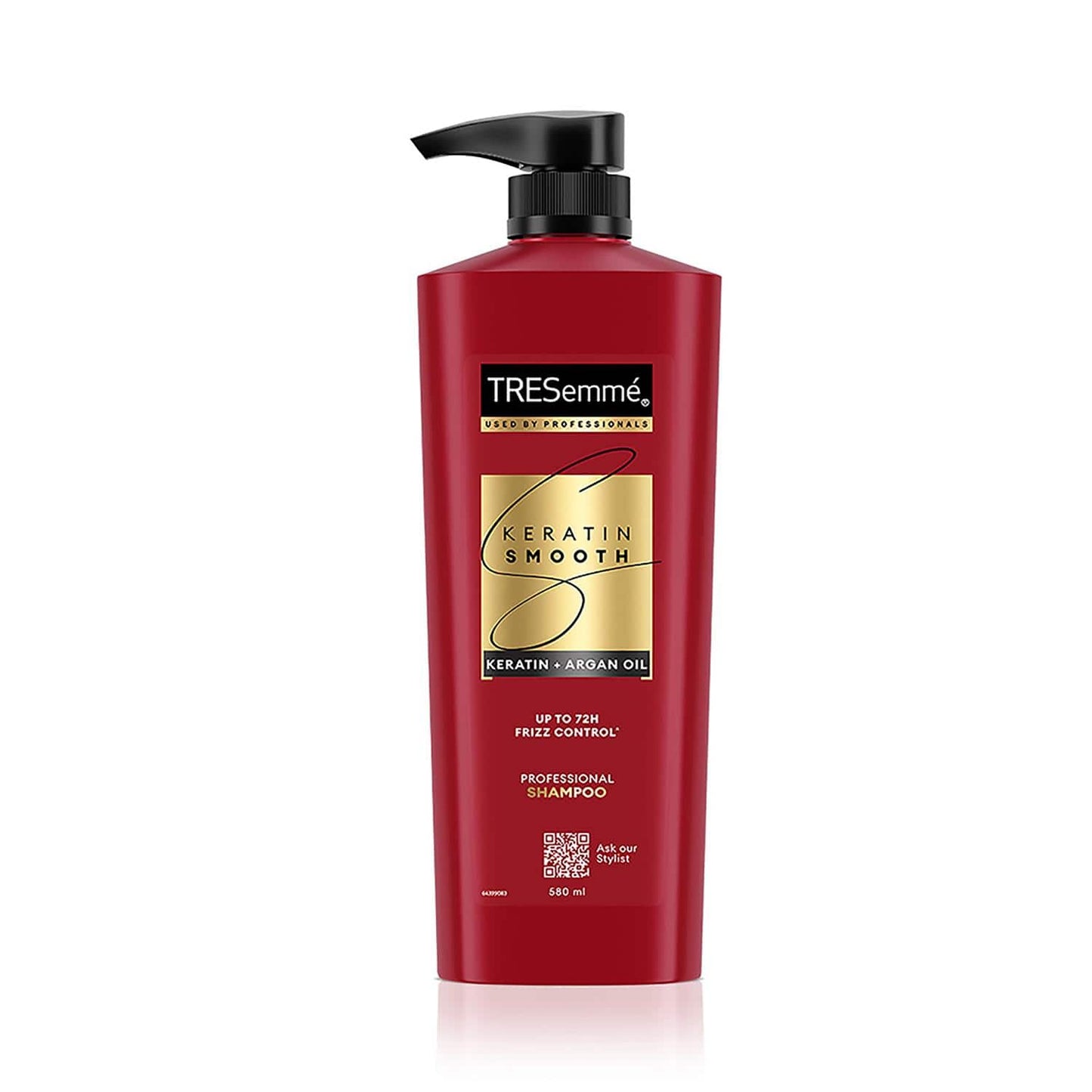 Tresemme Keratin Smooth Shampoo (580 ml) + Gloss Ultimate Hair Serum (50 ml) Combo